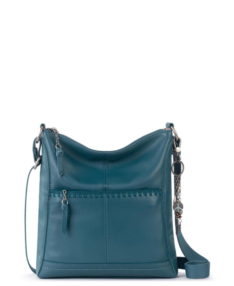 Lucia Leather Small Crossbody Handbag