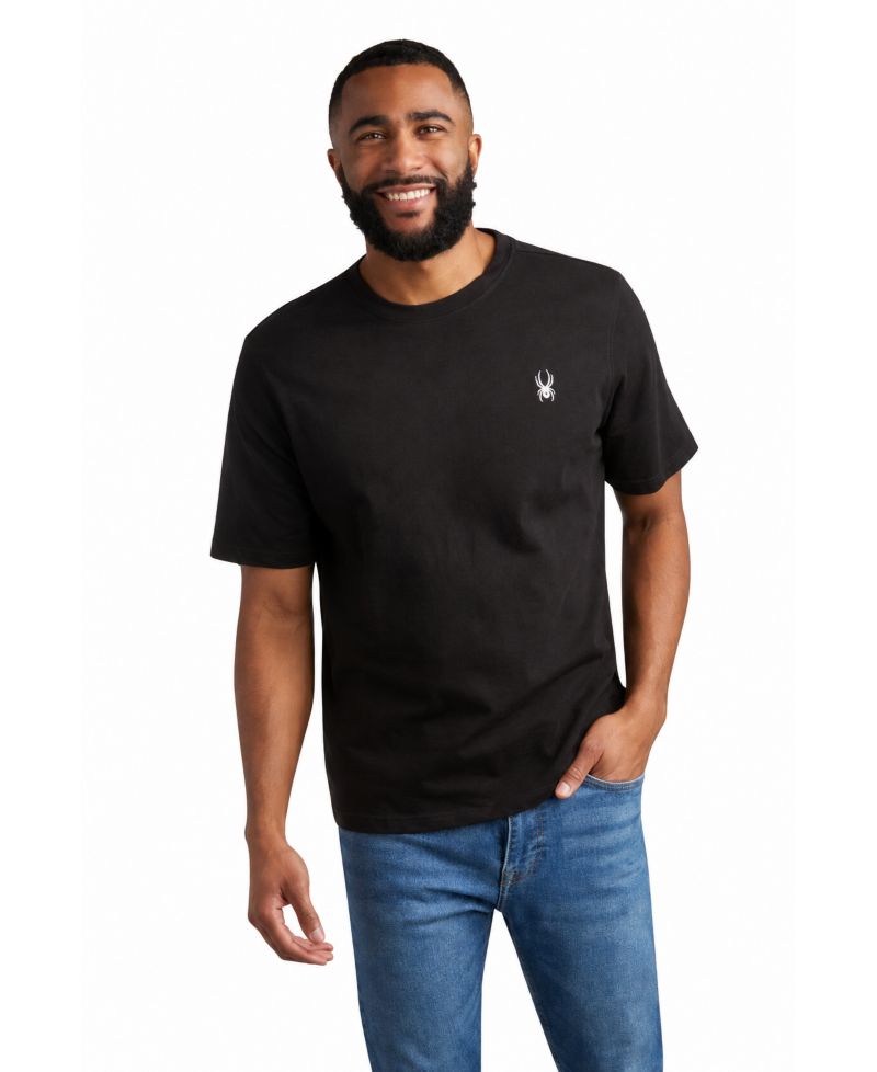 Men's Mountain Graphic 2-Way Stretch Relaxed-Fit T-Shirt