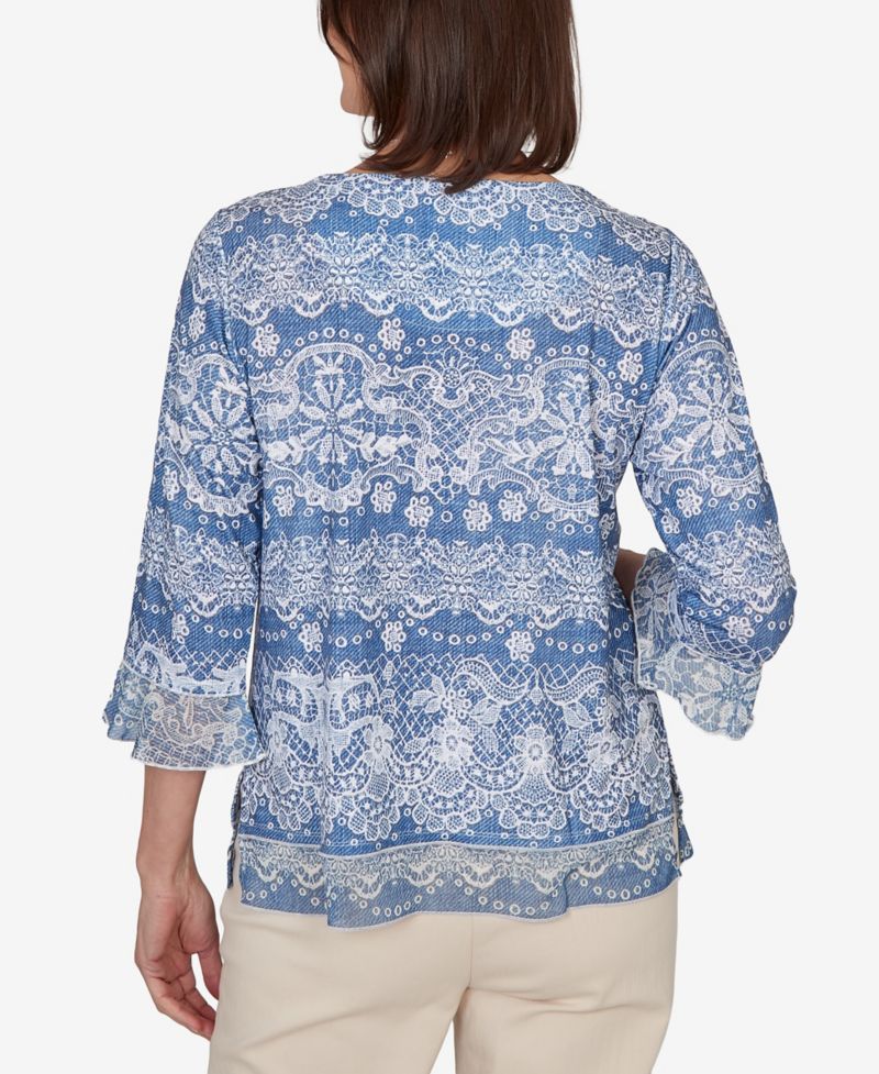 Women's Camden Market Lacey Striped Knit Top