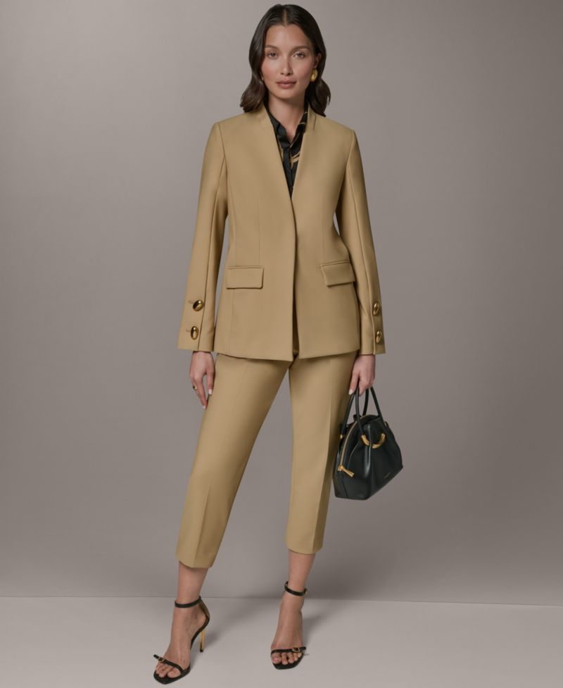 Petite Mid-Rise Ankle Pants
