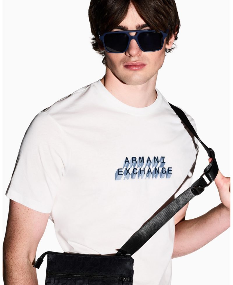 Men's Short Sleeve 3D Logo T-Shirt