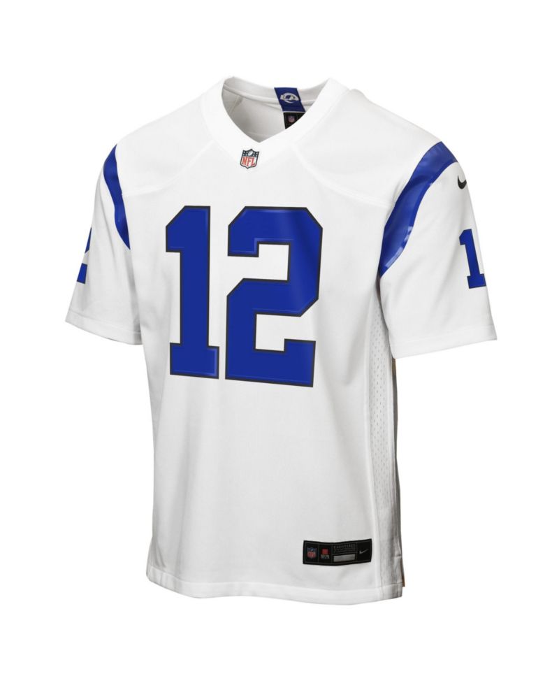 Big Boys and Girls Puka Nacua Los Angeles Rams Fearsome White Game Jersey