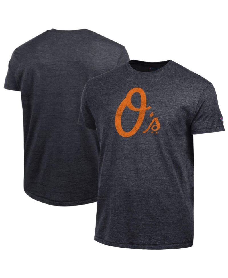 Men's Black Baltimore Orioles Tri-Blend T-Shirt