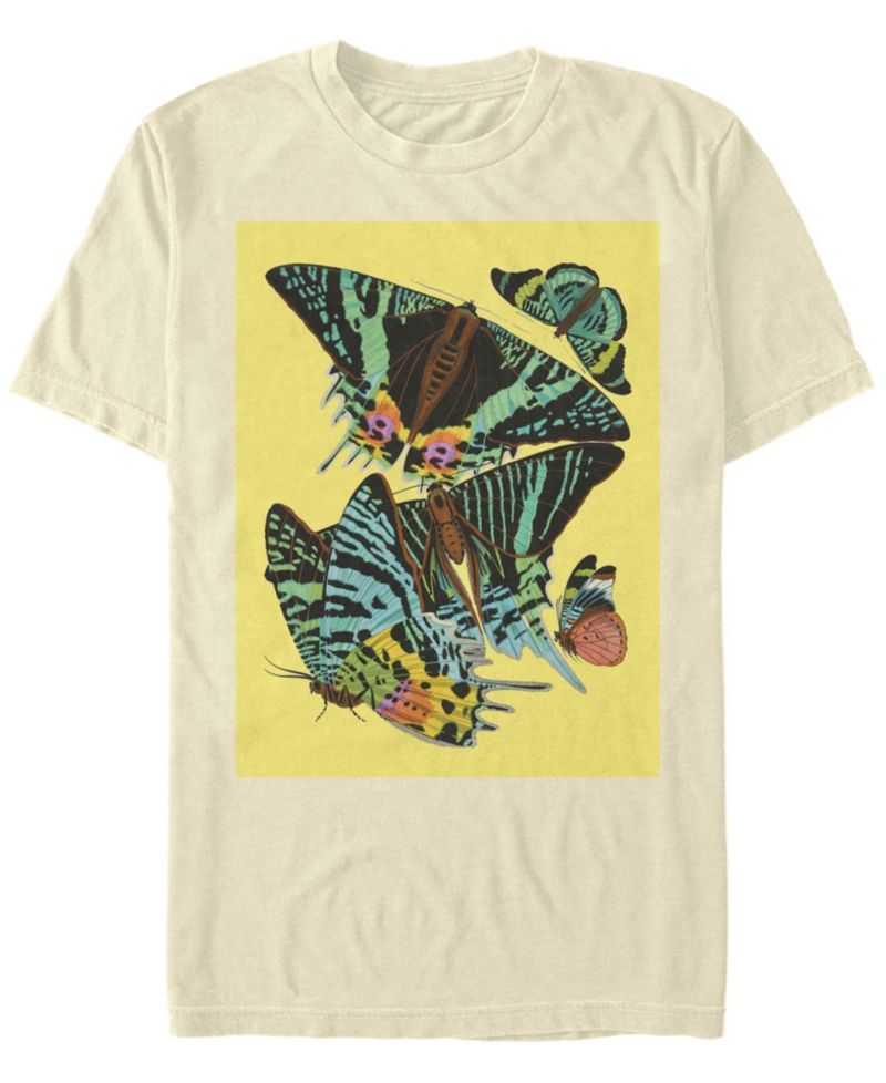 Men's Papillons Squared Short Sleeve Crew T-shirt