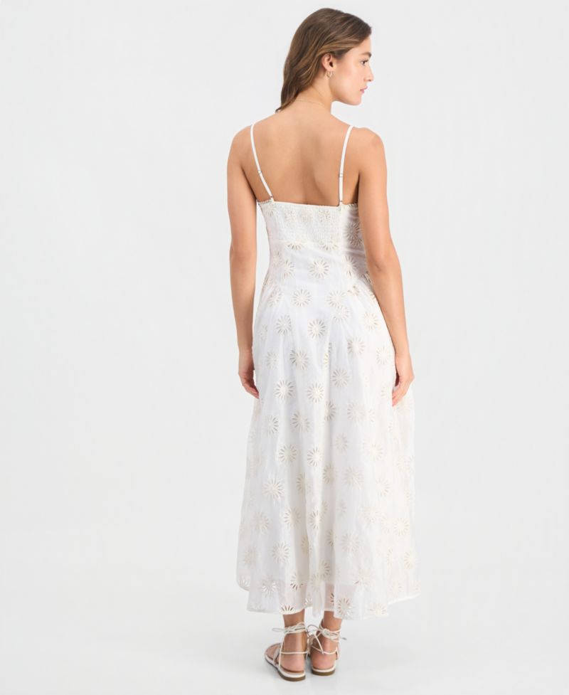 Women's Caerwyn Square Neck Sleeveless Midi Dress