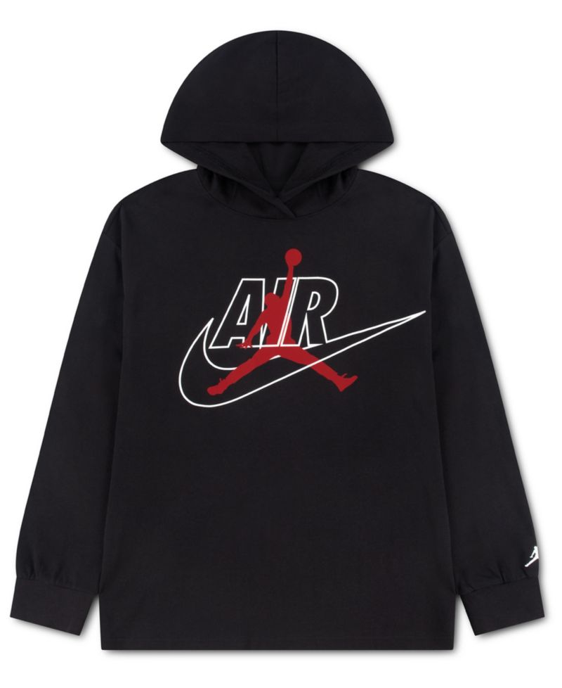 Boys' 8-20 Jumpman Air Hooded Long-Sleeve T-Shirt