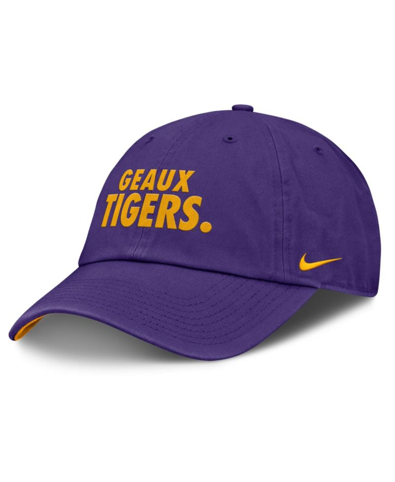 Men's and Women's Purple LSU Tigers Primetime Chant Club Adjustable Hat