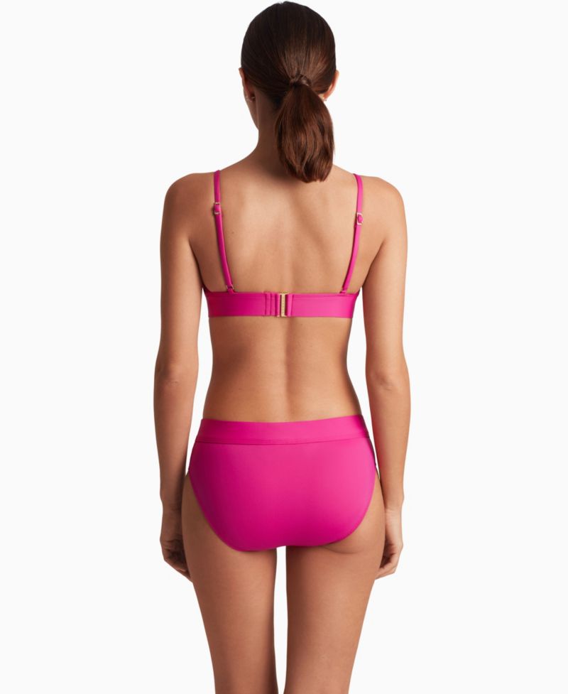 Women's Triangle V-Neck Bikini Top