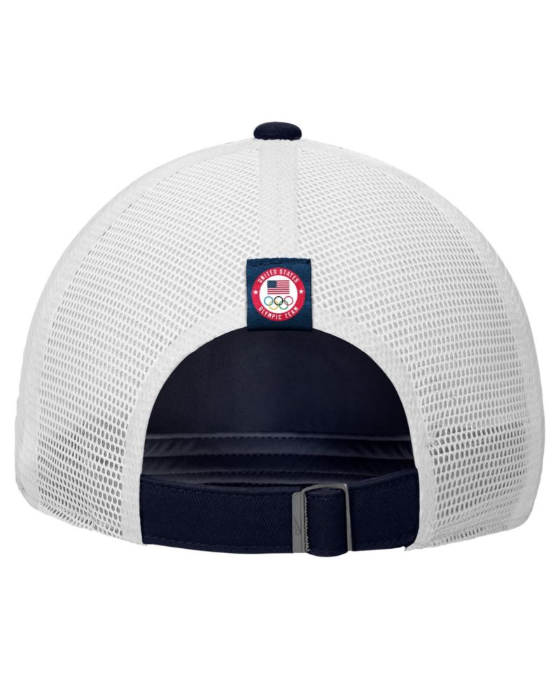 Men's Navy Team USA Club Trucker Adjustable Hat