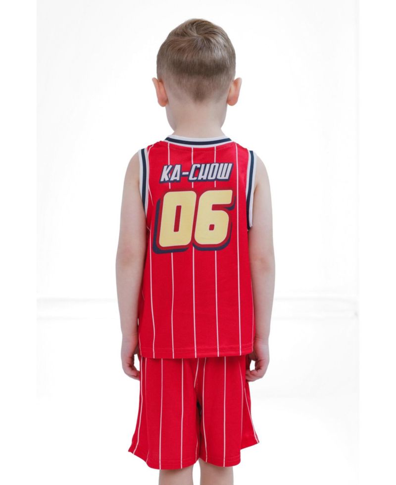 Mickey Mouse Kids & Baby Lightning McQueen Boys Athletic 2-Piece Tank Top and Shorts Set