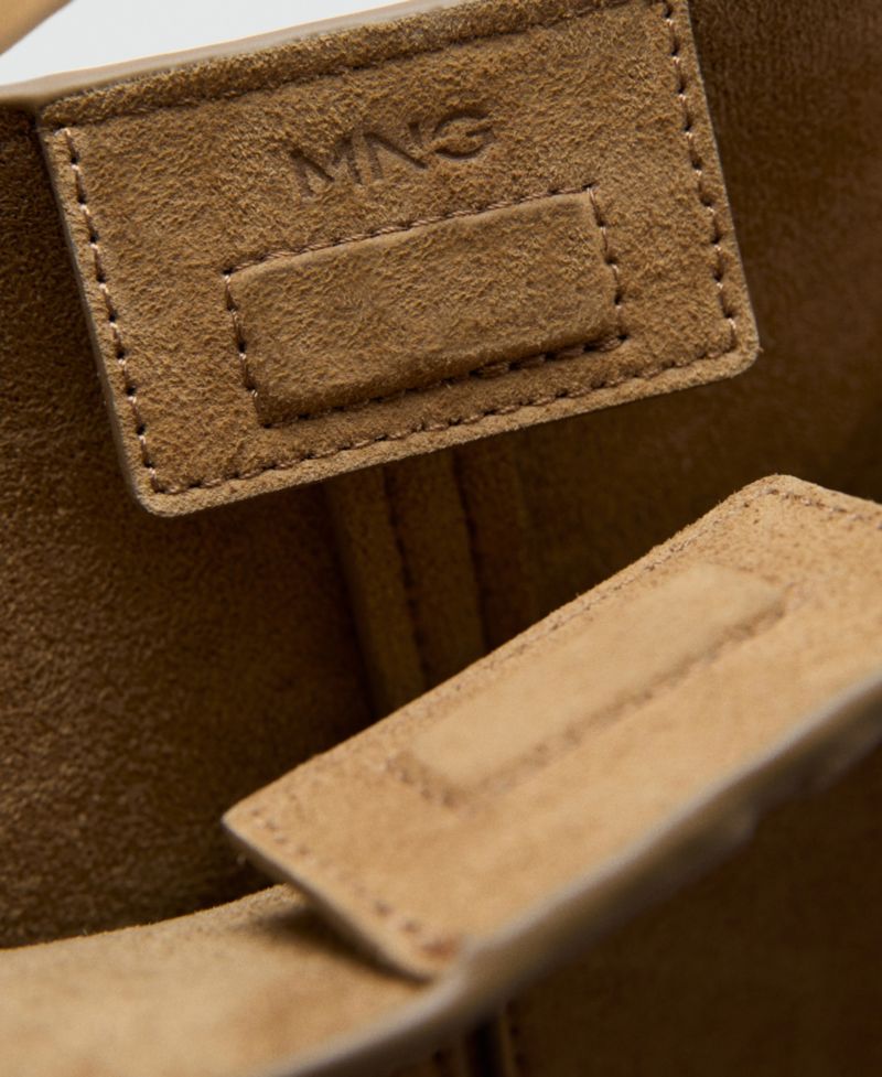Women's Leather Shopper Bag