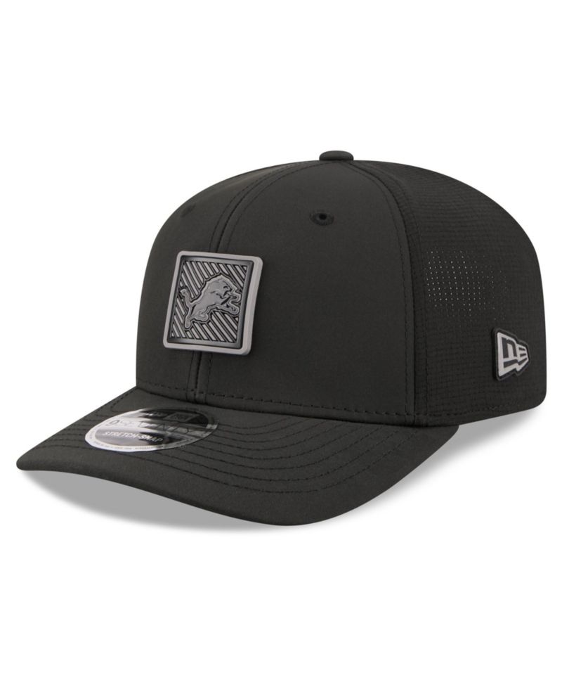 Men's Black Detroit Lions 2026 NFL Training Camp 9SEVENTY Adjustable Hat