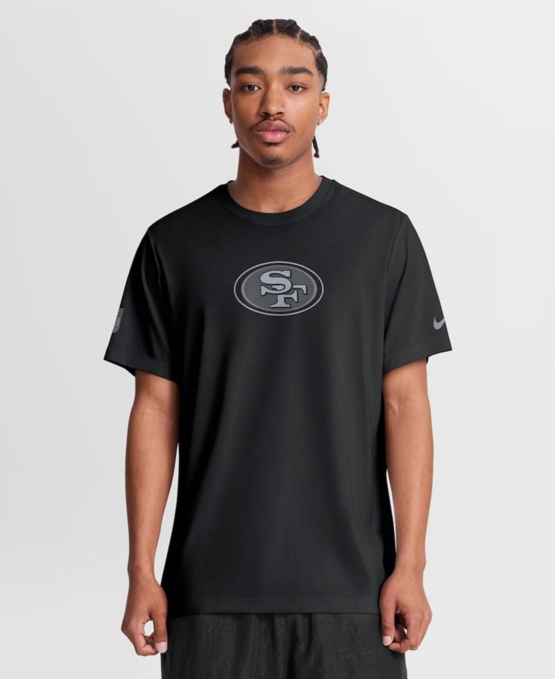 Men's Black San Francisco 49ers Sideline Lead The Charge Legend Dri-FIT T-Shirt