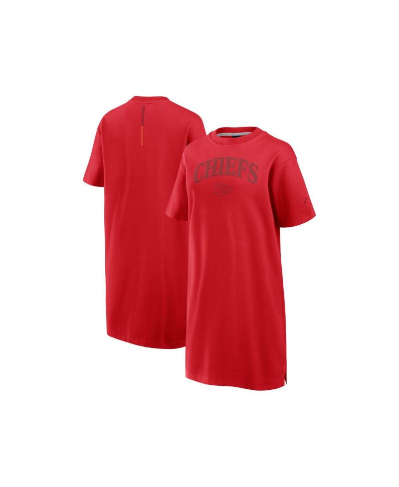 Women's Red Kansas City Chiefs Elements Go Tri-Blend Dress