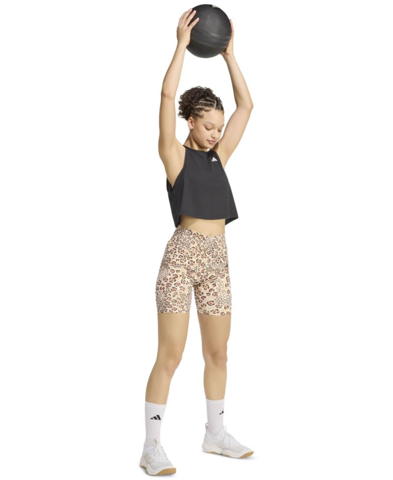 Women's Farm Rio Mid-Rise Slim Bike Shorts, 7" Inseam