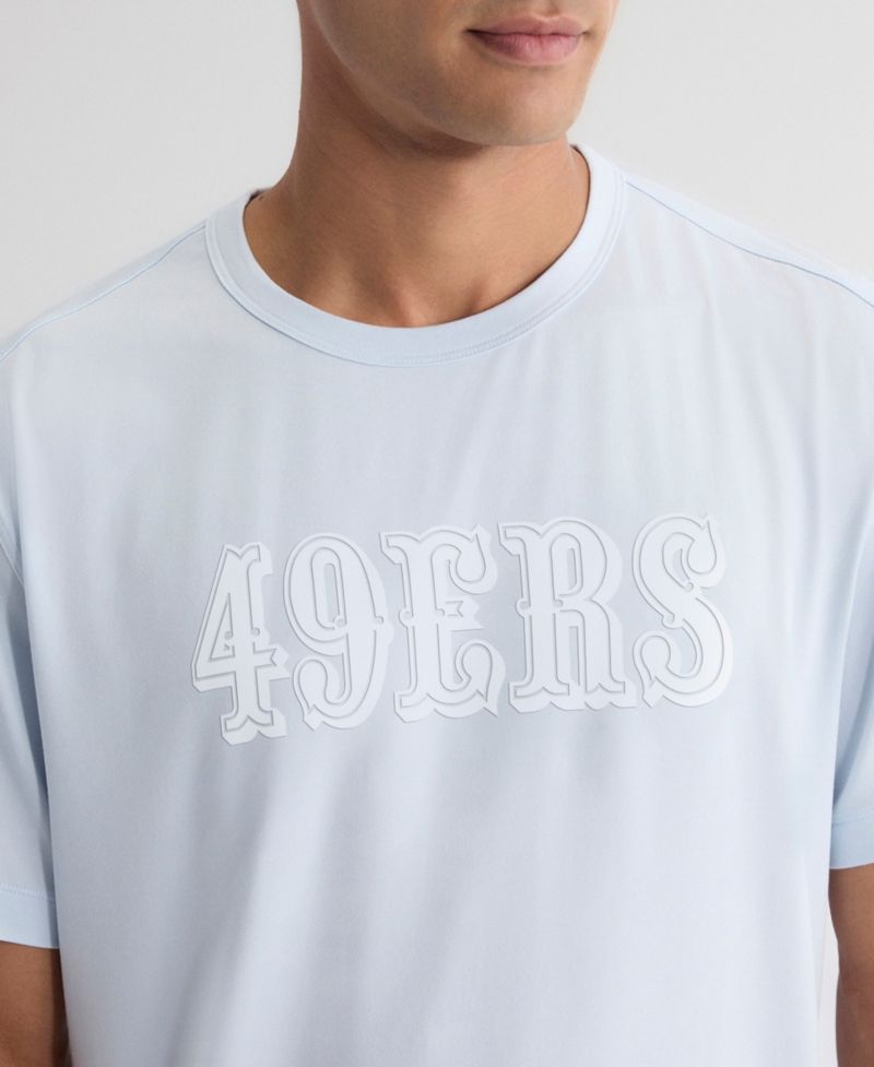 Men's Light Blue San Francisco 49ers Clutch T-Shirt