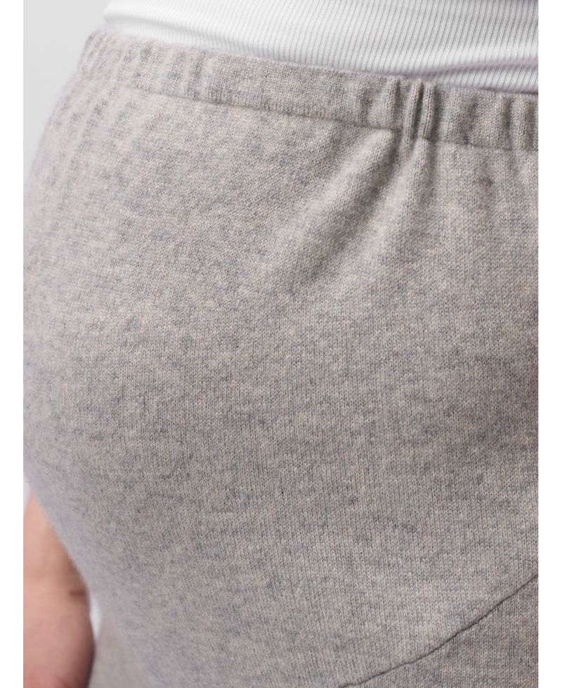 Maternity Wide-Leg Knitted Cashmere Pants