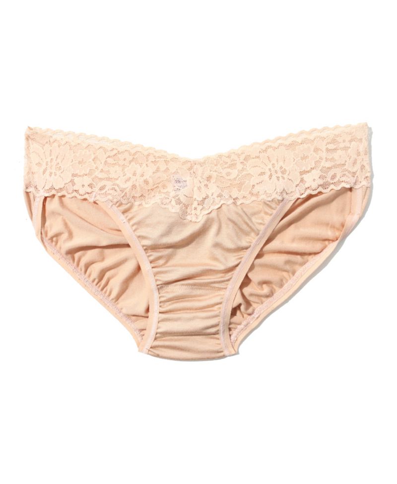 Women's Printed Daily Lace V-Kini Underwear