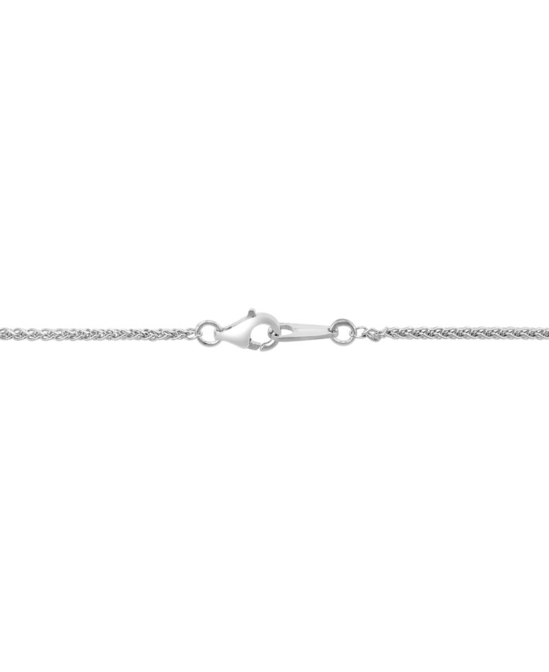 EFFY® Multi-Gemstone Flower 18" Pendant Necklace (3 ct. t.w.) in Sterling Silver