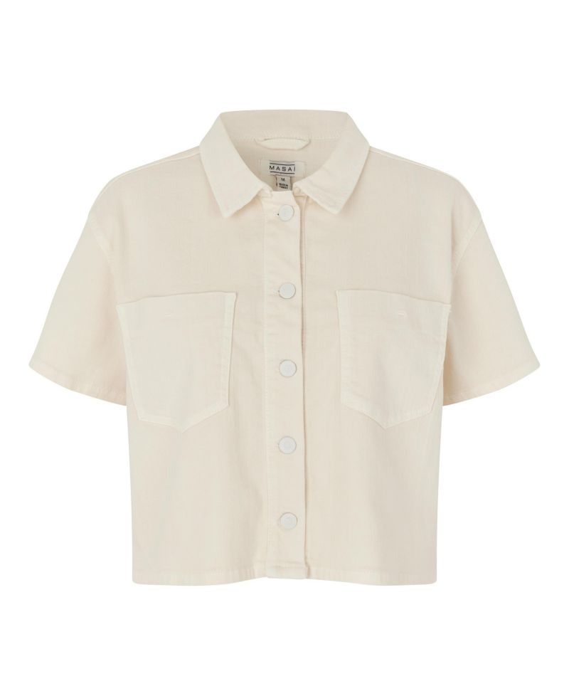 Women's Maivonelle Cropped Short-Sleeve Shirt