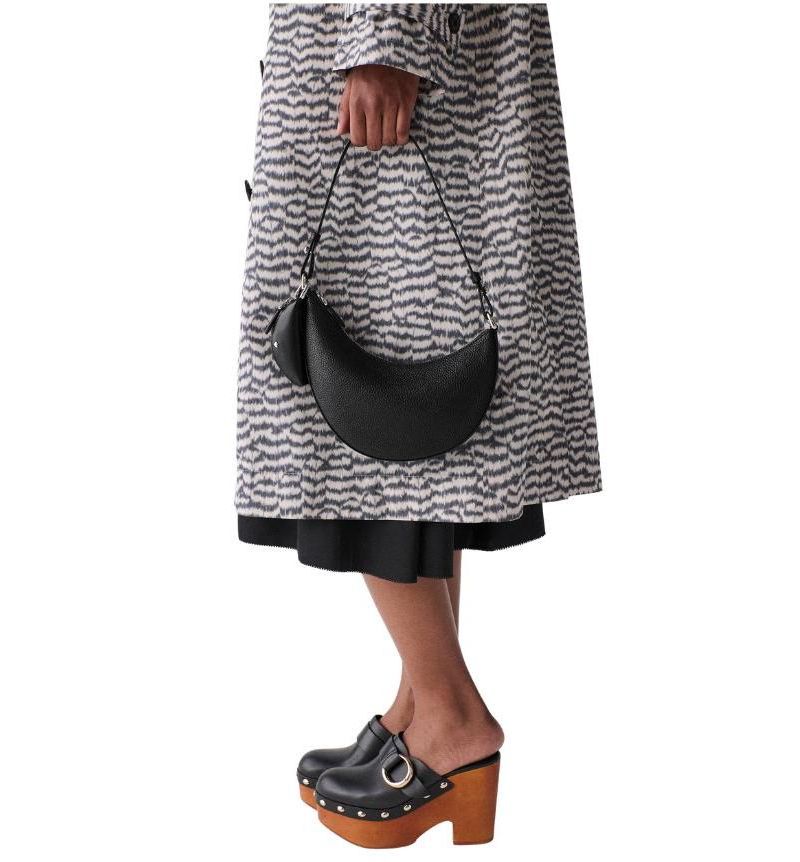 Duo Leather Mini Shoulder Bag
