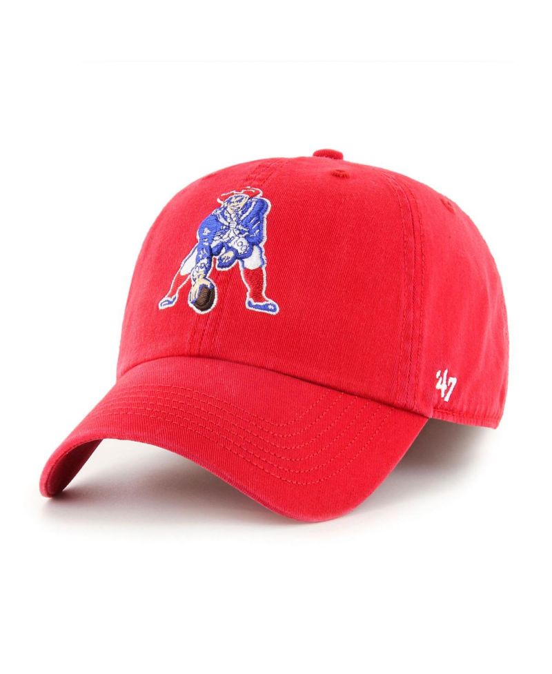 Men's Red New England Patriots Gridiron Classics Franchise Legacy Fitted Hat