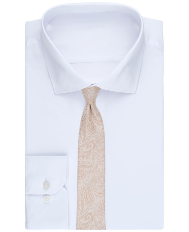 Men's Slim Paisley Tie