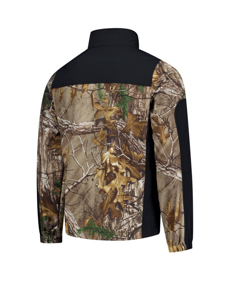 Men's Camo New York Yankees Hunter Softshell Realtree Full-Zip Jacket