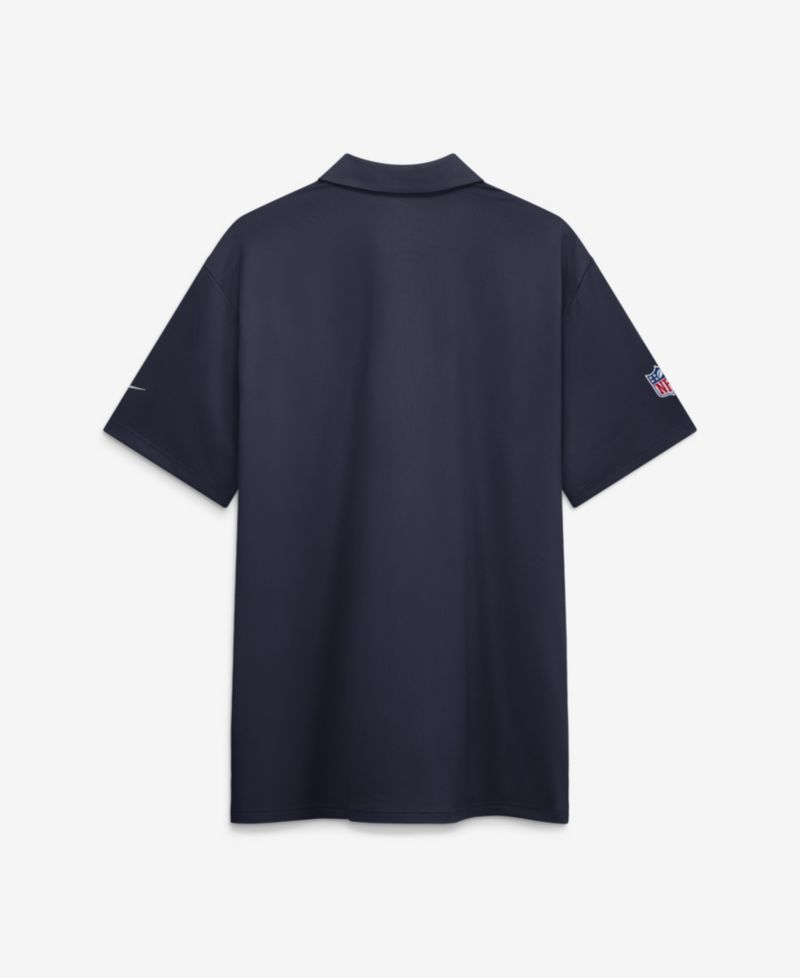 Men's Navy Dallas Cowboys Sideline Tour Dri-FIT Polo Shirt