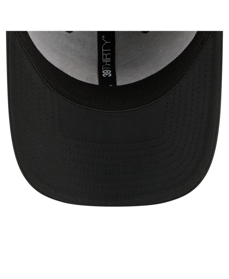 Men's Black Carolina Hurricanes Logo 39THIRTY Flex Hat