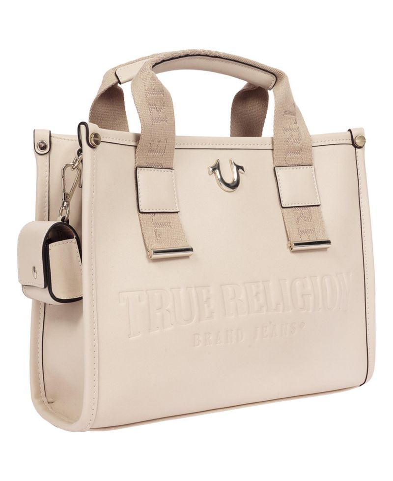 Multi-Strap Denim Shoulder Bag