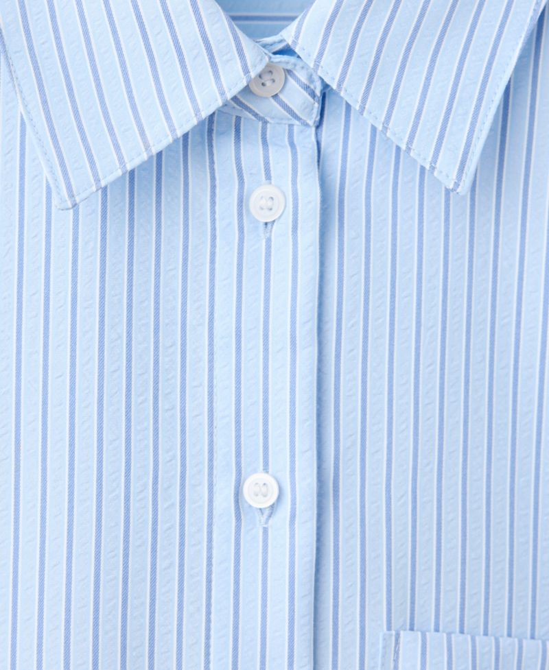 Women's Striped Straight Shirt