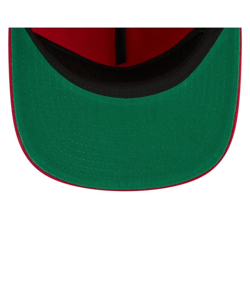 Men's Red Detroit Red Wings Throwback Stanley Cup Champions Side Patch 19TWENTY Adjustable Hat