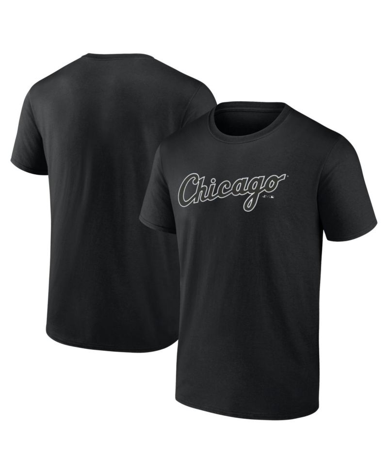 Men's Black Chicago White Sox Wordmark T-Shirt
