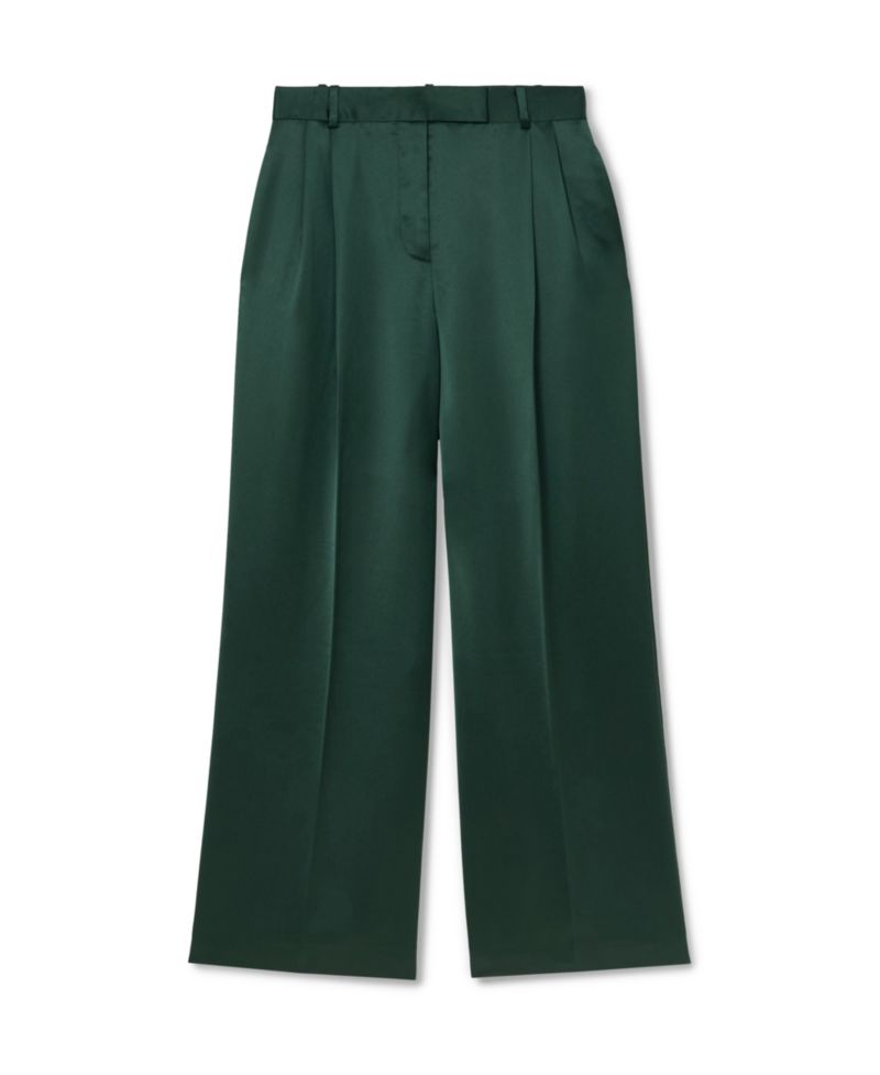 Women's Zadie Wide Leg Satin Pants