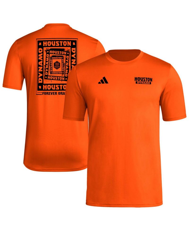 Men's Orange Houston Dynamo FC Local Wrap T-Shirt