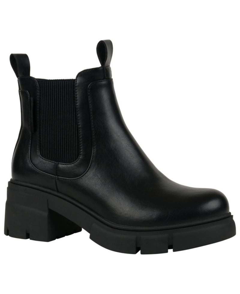 Women's William Pull Tab Lug Sole Chelsea Booties
