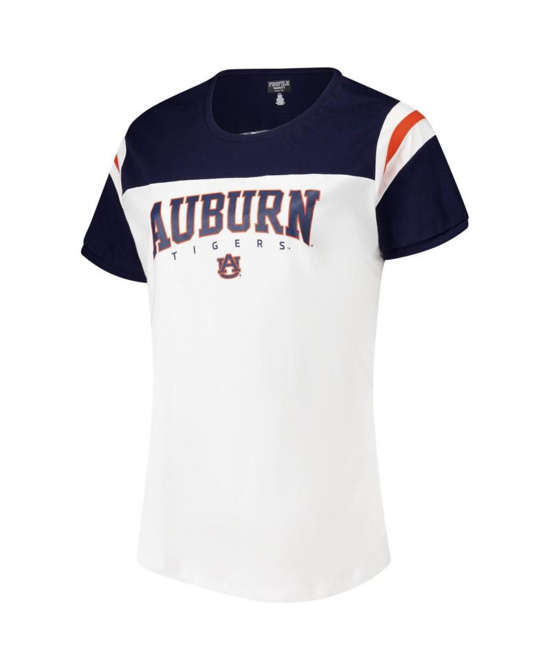 Women's White Auburn Tigers Plus Size Winning Gear T-Shirt