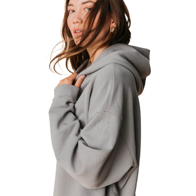 Women’s Organic Cotton Teddy Oversized Hoodie