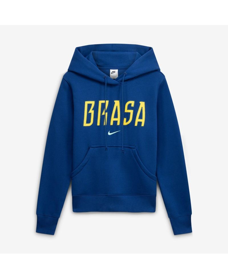 Women's Blue Brazil National Team Phoenix Fleece Hoodie