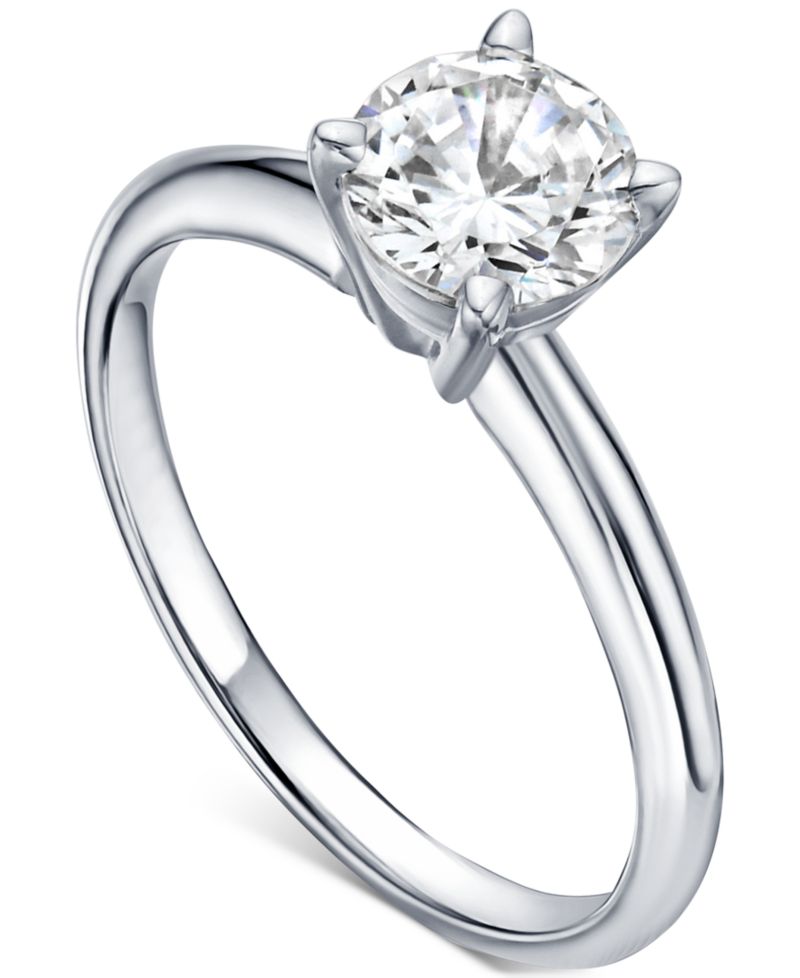 Certified Diamond Solitaire Engagement Ring (1 ct. t.w.)