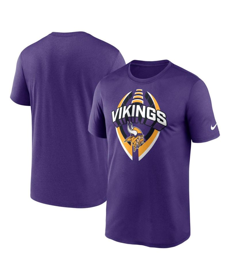 Men's Purple Minnesota Vikings Legend Icon Performance T-Shirt