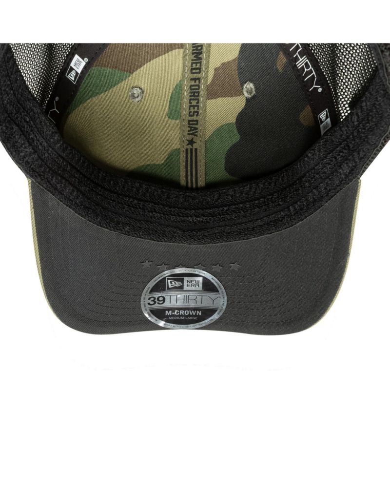 Men's Olive Texas Rangers 2026 Armed Forces Day 39THIRTY M-Crown Flex Hat