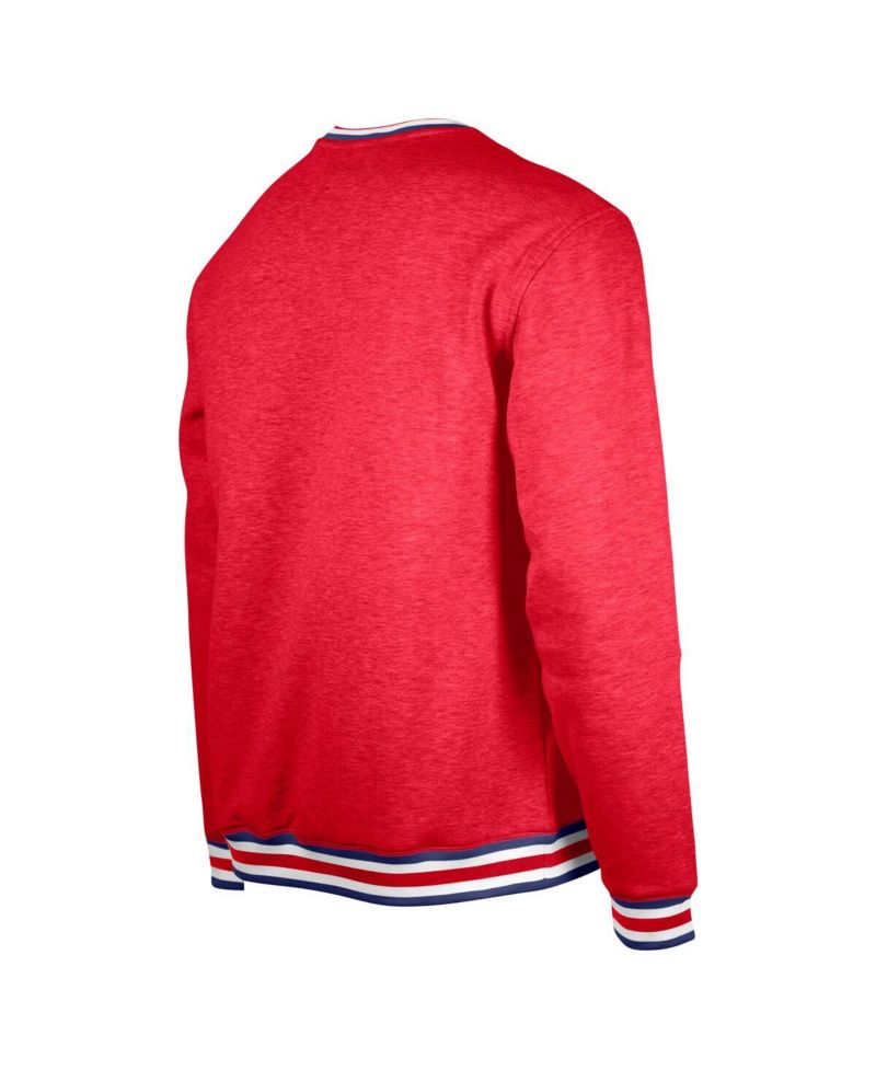 Men's Red Philadelphia Phillies Father's Day Pullover Sweatshirt
