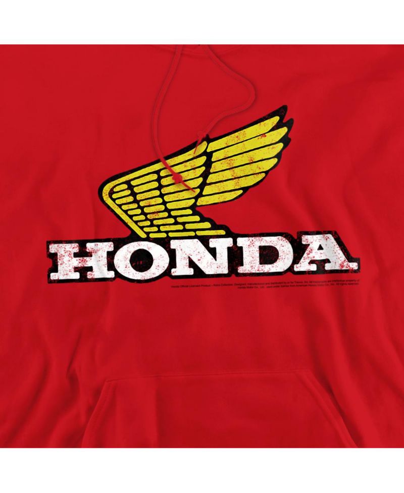 Men's Big & Tall Graphic Wing Logo Pullover Hoodie
