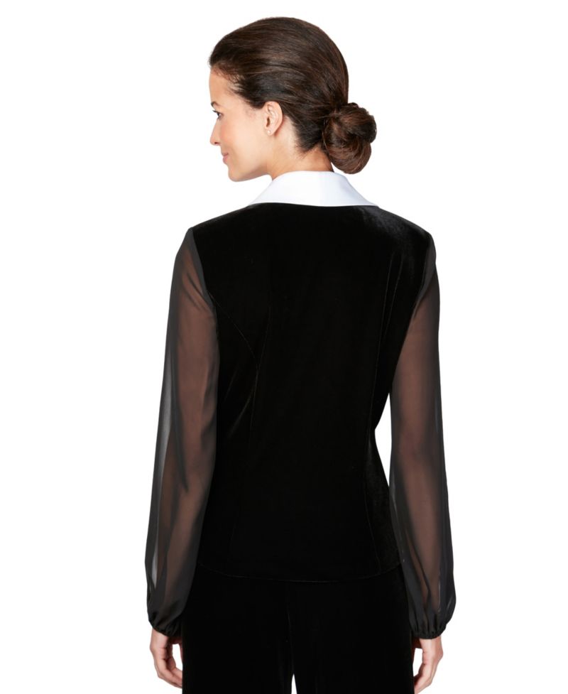 Women's Side-Button Top