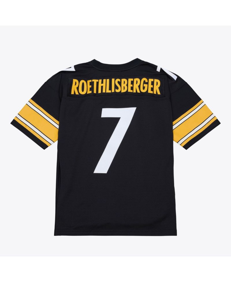 Men's Ben Roethlisberger Black Pittsburgh Steelers 2004 Big & Tall Legacy Retired Player Jersey