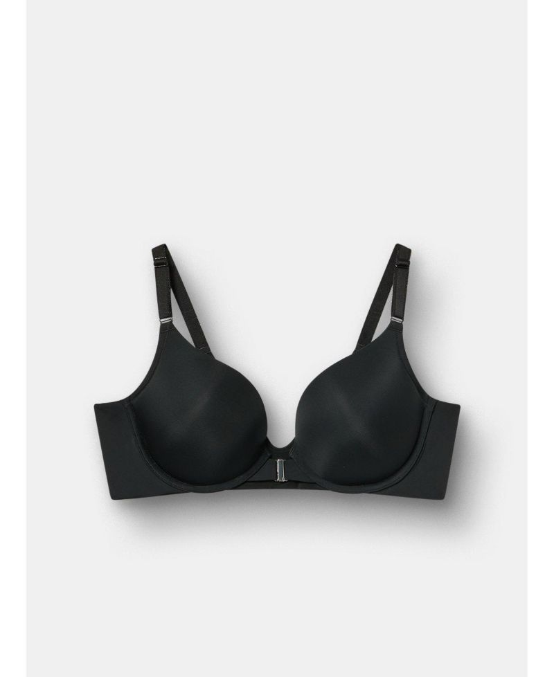 Plus Size Plunge Push-Up Underwire Bra