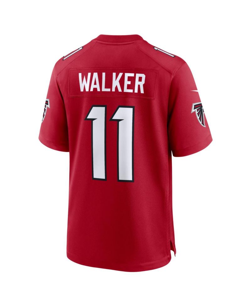 Men's Jalon Walker Red Atlanta Falcons Game Jersey