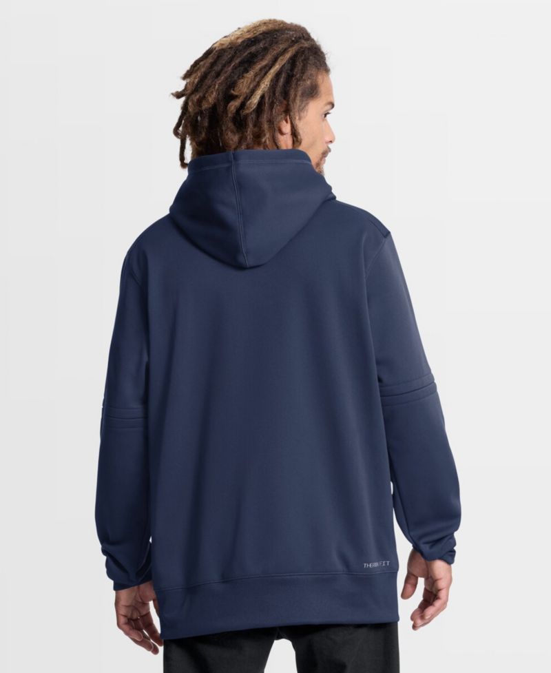 Men's Navy Houston Astros Authentic Collection Therma-FIT Hoodie